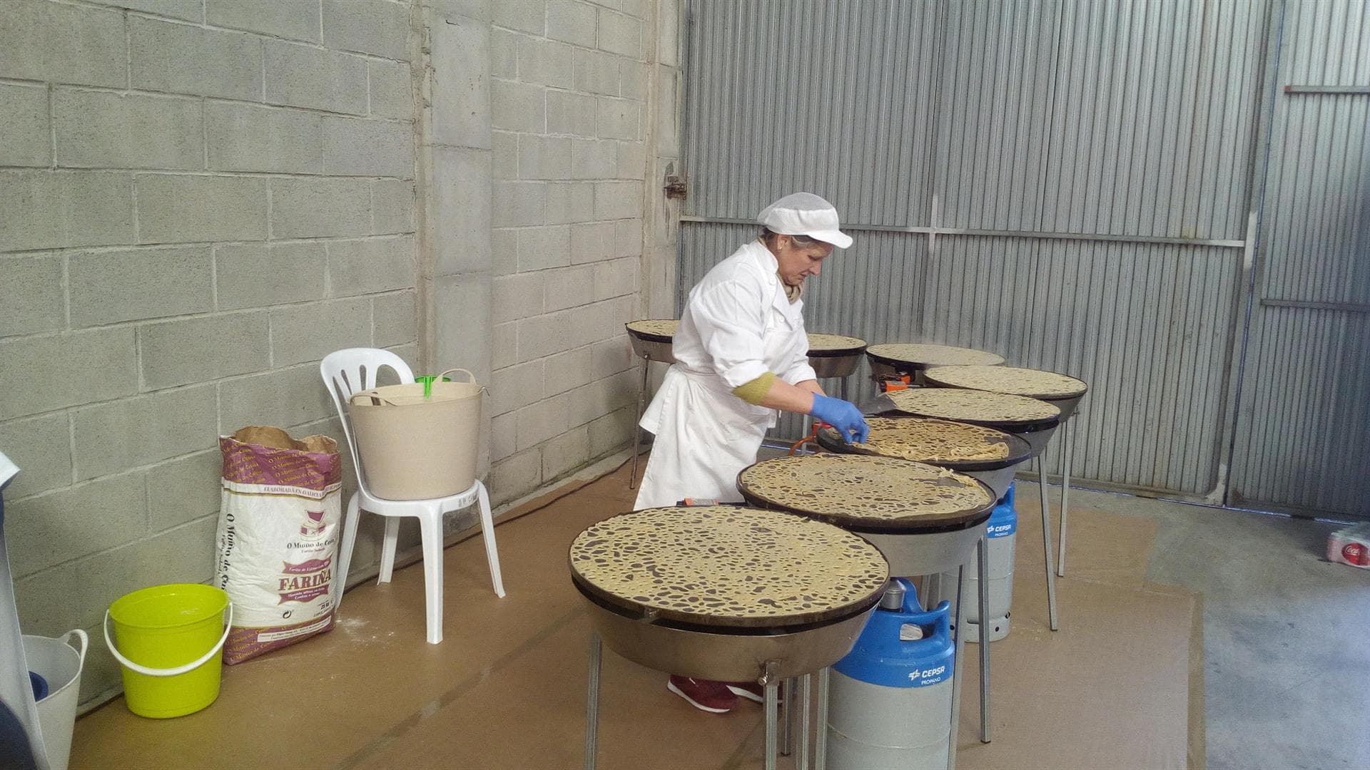 Comer filloas de la Pulpería Guerra